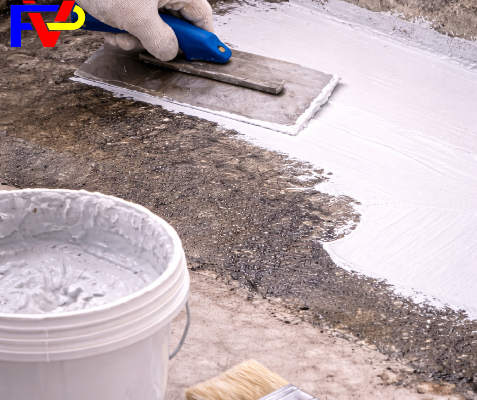 Bề mặt bê tông trong quá trình thi công và xử lý chống thấmq